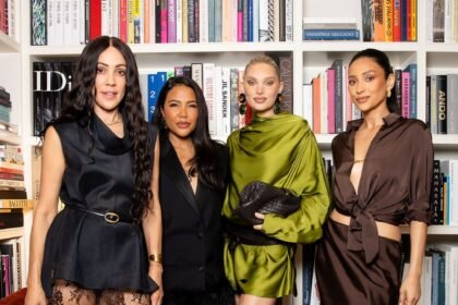 Even When Emma Grede Throws a Dinner Party at Her Home, She Means Business