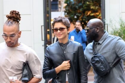Zendaya Combines Two Controversial Shoe Trends in Paris