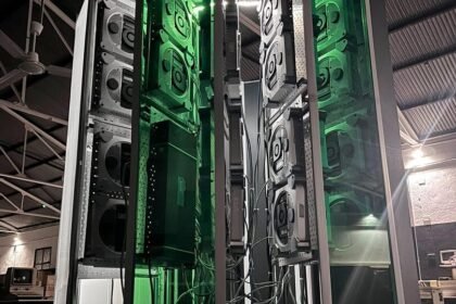 A Cray-1 supercomputer replica from 30 "obsolete" Mac Minis