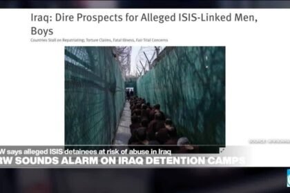 ISIS suspects face 'outsourced' justice in Iraq as HRW warns of 'collective global detention crisis'