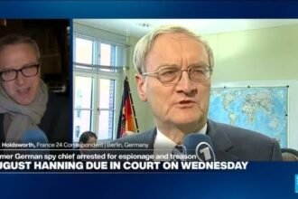 German ex-spy chief arrested for suspected espionage, treason