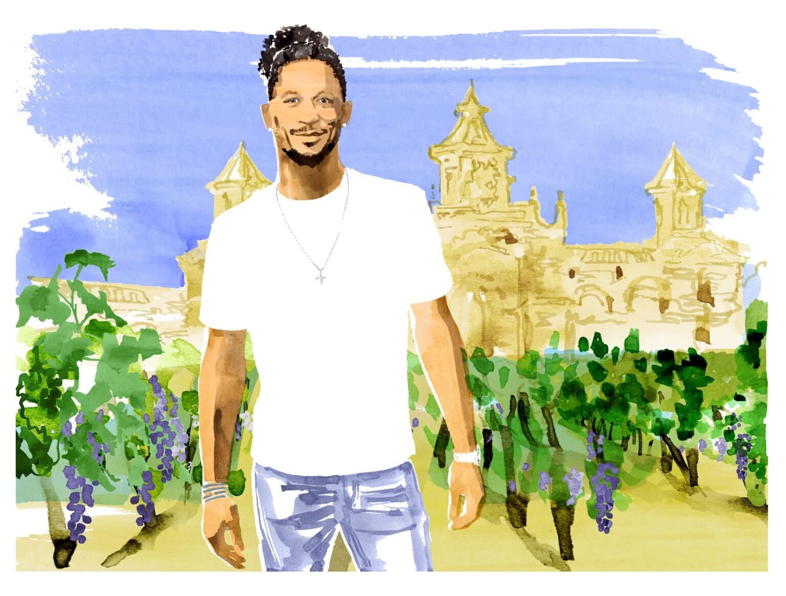 Fresh Off the Knicks Victory, Josh Hart Beelined for Bordeaux