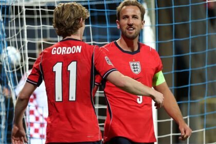 England trounce Croatia 7-0 in Nations League as Kane goal run continues