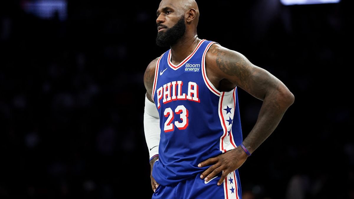 LeBron James stars in NBA preseason debut but Nets defeat 76ers
