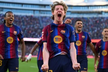 Barcelona beat Getafe as Gordon scores his first goal