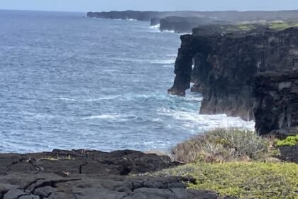 Famed Hawaii tourist attraction collapses into the sea amid unstable cliff warning