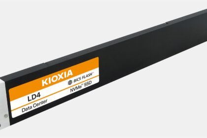 Kioxia unveils E1.L SSDs for hyperscalers with up to 122.88TB capacity