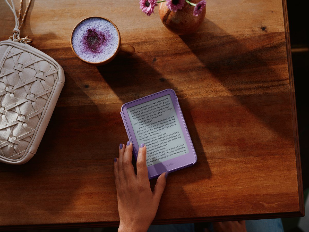 The new Kindle ditches the bezel in a push toward a smaller, lighter e-reader