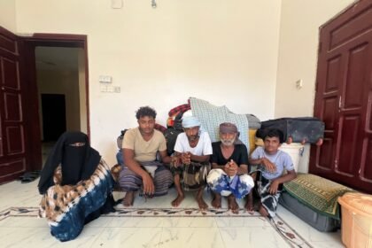 A Yemeni family spends a week on the road fleeing another Houthi offensive