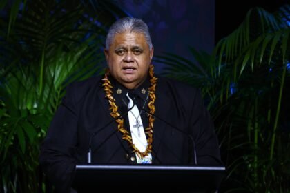 Samoan prime minister apologises for Nazi gesture in leaked video