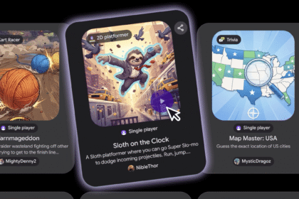Google now lets you make games with AI