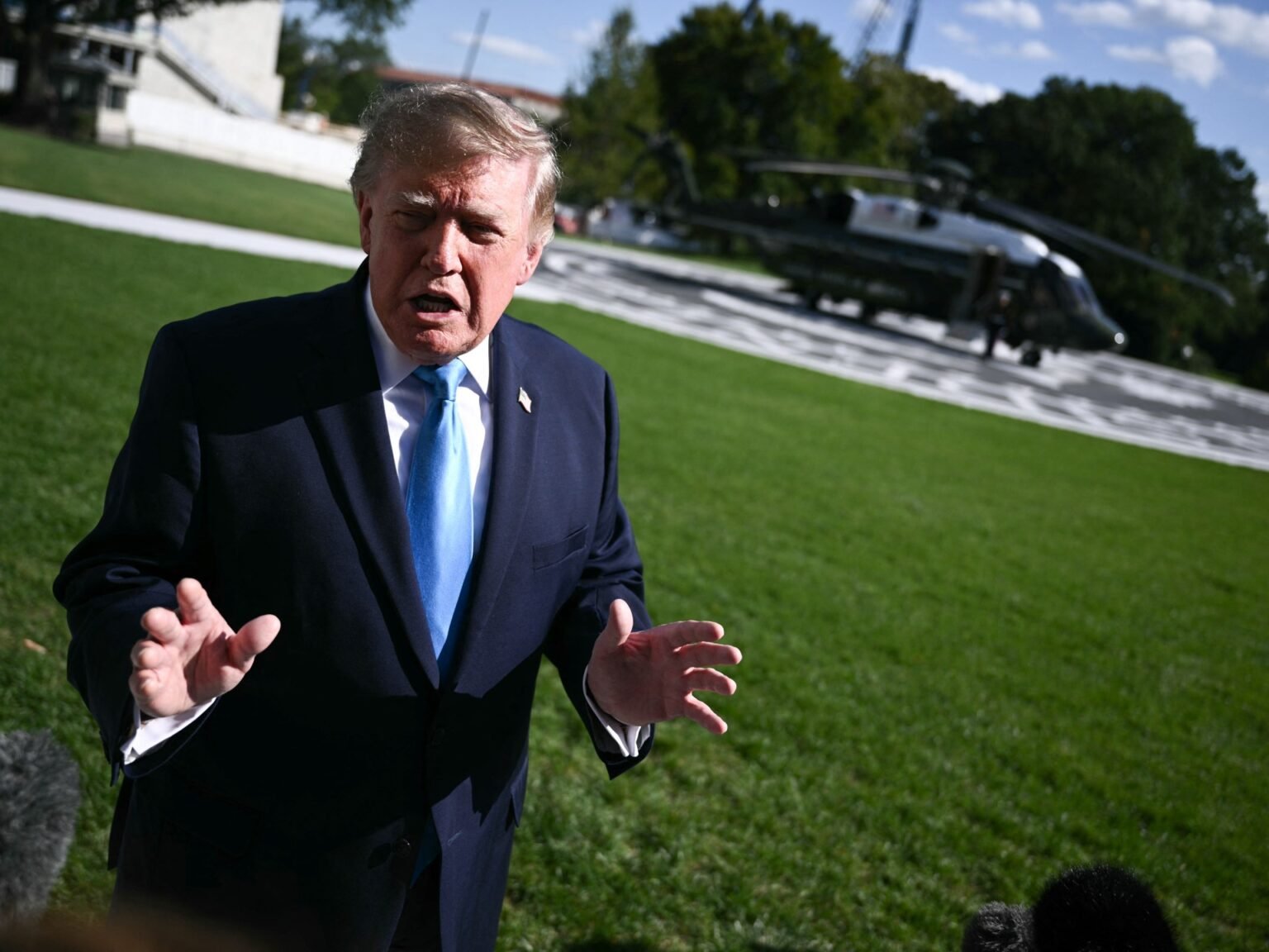 Trump says US ready to aid Russia with plague outbreak in Siberia