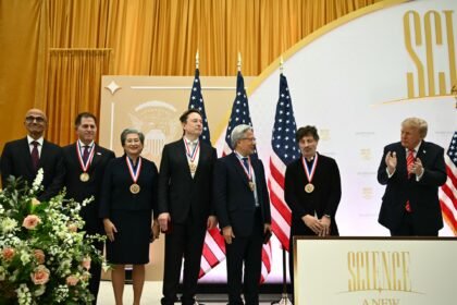 Trump gives top US science awards to Elon Musk and other tech executives