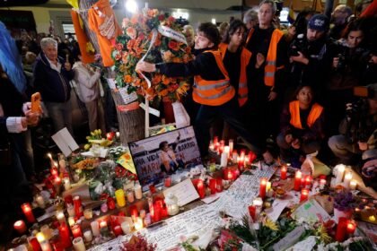 Protests, debate follow death of Maricarmen, 87, Spain protest symbol