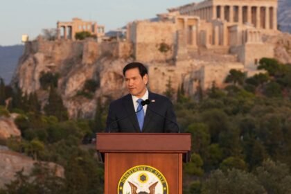 Rubio calls for "unapologetic pursuit of national power" in Acropolis speech