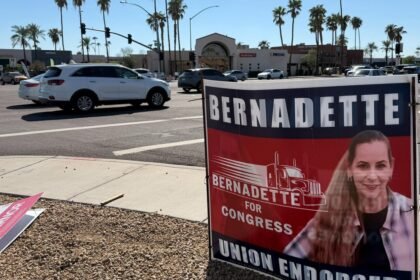 Arizona congressional candidate reports rape while repairing campaign signs