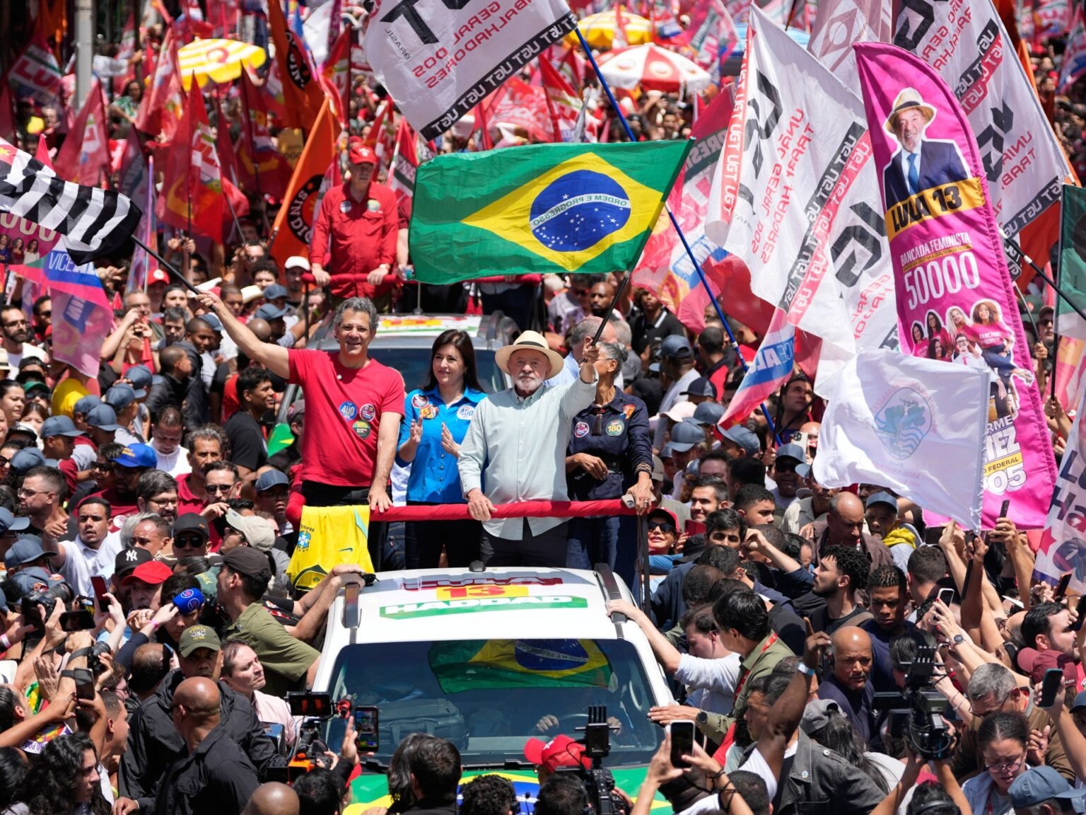 Brazil’s Lula and Bolsonaro close campaigns ahead of critical election