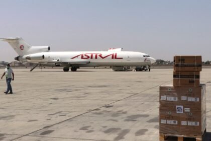Yemen’s Houthis attack Aden airport; Saudi forces down missile near Riyadh
