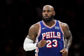 James suffers defeat on 76ers debut in pre-season