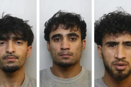 Afghan men jailed for rape of teenager after being caught fleeing UK by French police