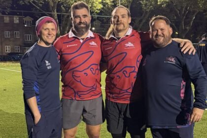 'Good value in pub' - ex-NFL star Kelce tries rugby