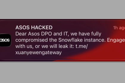 What can I do to protect myself after 'Asos hacked' message?