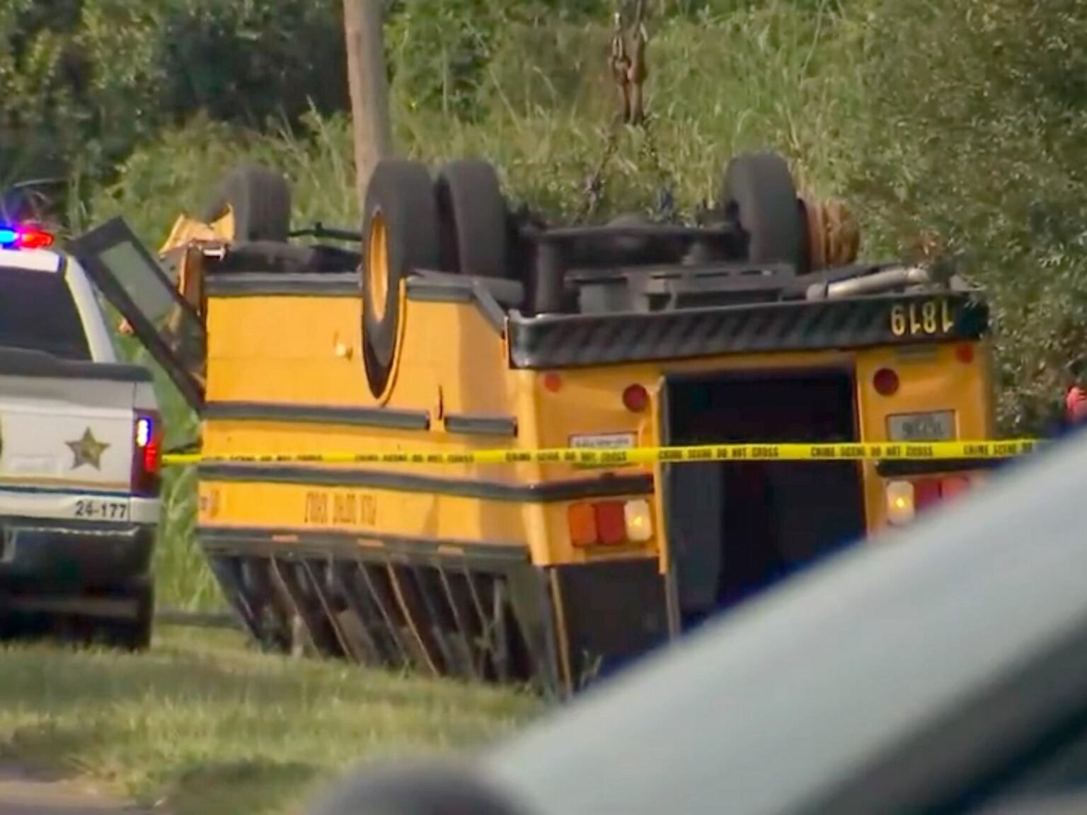 2 dead, multiple injured in school bus crash with children on board