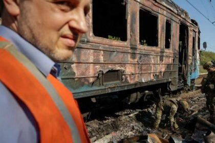 Fear and disruption for Ukraine's rail passengers as Russia escalates drone attacks