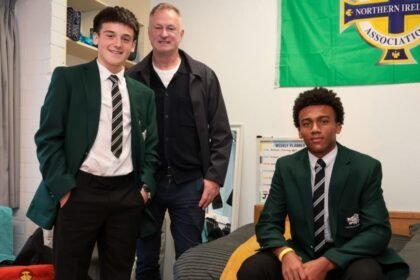 Inside Northern Ireland's football conveyor belt