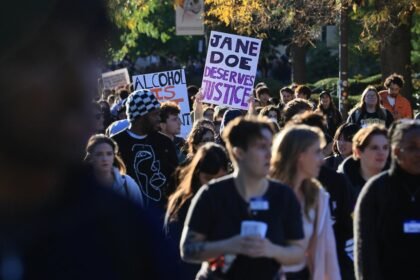 Cornell students protest handling of alleged rape