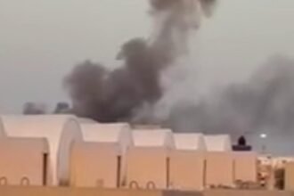 Exclusive videos show Iranian drone strike on U.S. base in Kuwait