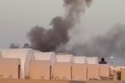 Exclusive videos show Iranian drone strike on U.S. base in Kuwait