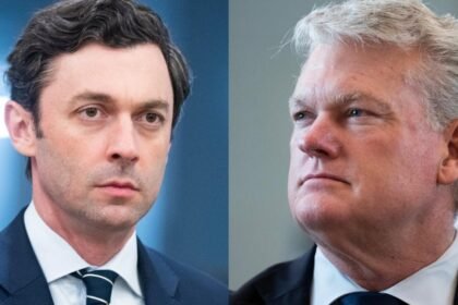 Jon Ossoff slams Mike Collins in Georgia debate, claims he promoted neo-Nazi content