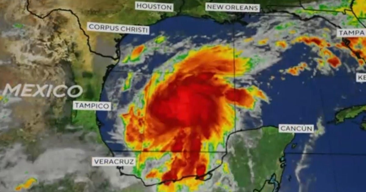 Latest forecast of Tropical Storm Isaias' path