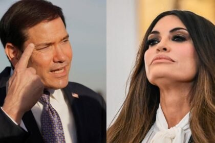 Marco Rubio slams press after getting question about Kimberly Guilfoyle allegations