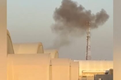 New videos show Iranian attacks on U.S. military base during early days of war