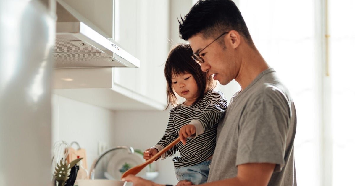 "Recovering man child" shares tips for men to get better at tackling the mental load of parenting