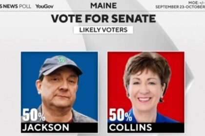 Susan Collins and Troy Jackson tied in new poll as Jeffries praises Democrats' midterm prospects