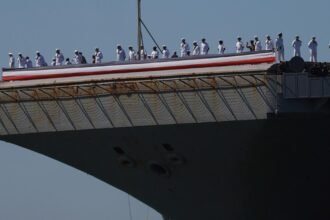 Sailors aboard USS Lincoln reunite with loved ones after months at sea