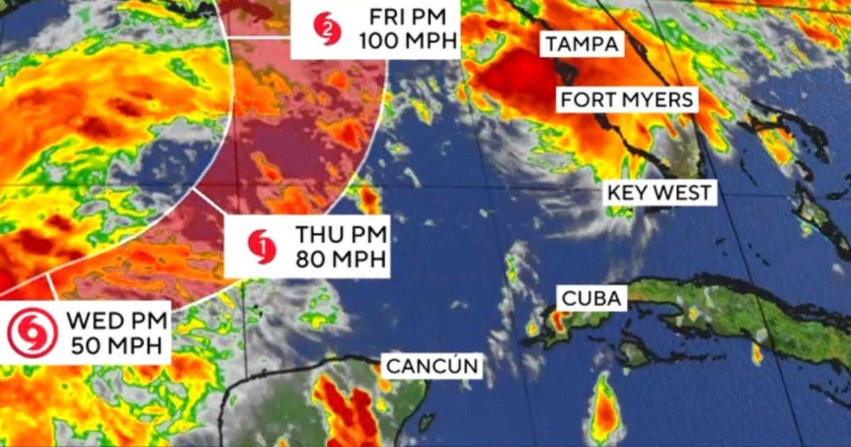 Potential tropical storm brewing over Gulf of Mexico, could hit U.S. this weekend