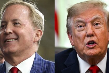 Trump makes 3rd Texas trip to stump for Paxton