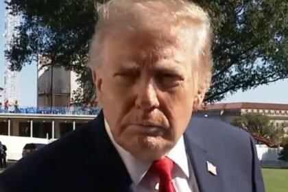 Trump says he thinks he's "helping the Republican Party with the rallies" ahead of midterms