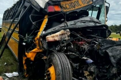 Video shows deadly school bus crash in Florida, 911 calls released