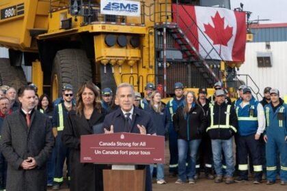 Carney pitches oil pipeline as a response to US-Canada trade war