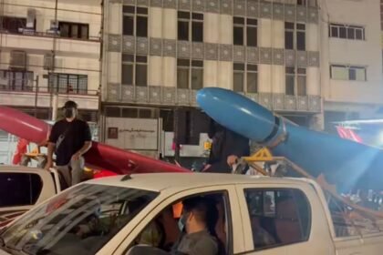 Iran parades Shahed drones through capital