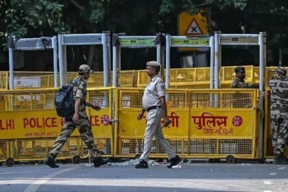 Thousands of security personnel deployed as Delhi braces for ‘cockroach’ protest