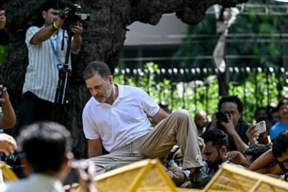 Indian opposition MPs detained in protest against election chief