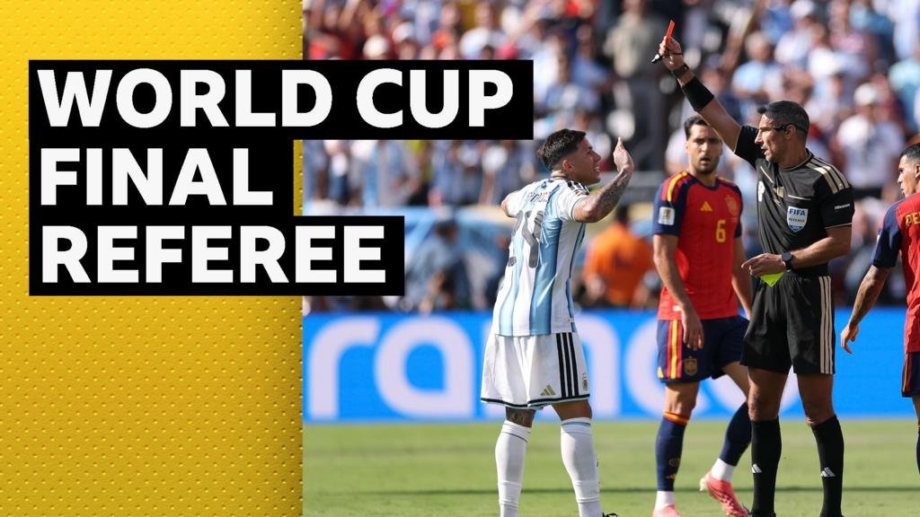 What's it like to be the World Cup final referee?