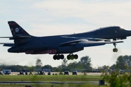 UK insists military base is safe after US withdraws bombers