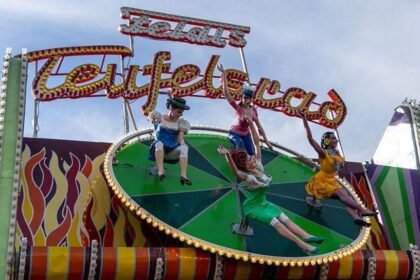 Women given shorts at Oktoberfest to prevent upskirting